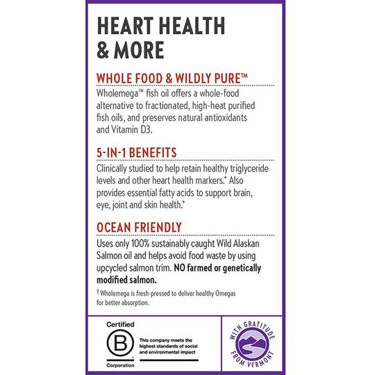 Wholemega Fish Oil, NCH
